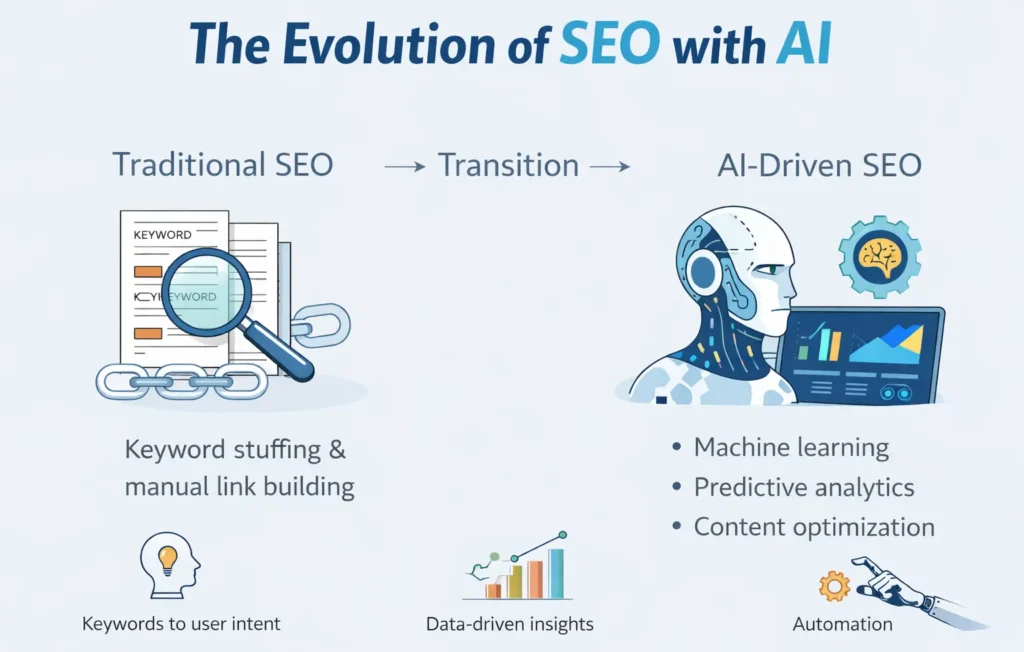 evolution of seo with ai